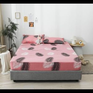 3pcs fitted twin size bedsheets